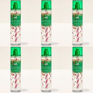 Bath Body Works Milk Bar Cinnamon Sugar Pretzel Cookie Body Mist Set of 6 NEW